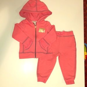Juicy Couture Hooded Jacket and Jog Pant Set